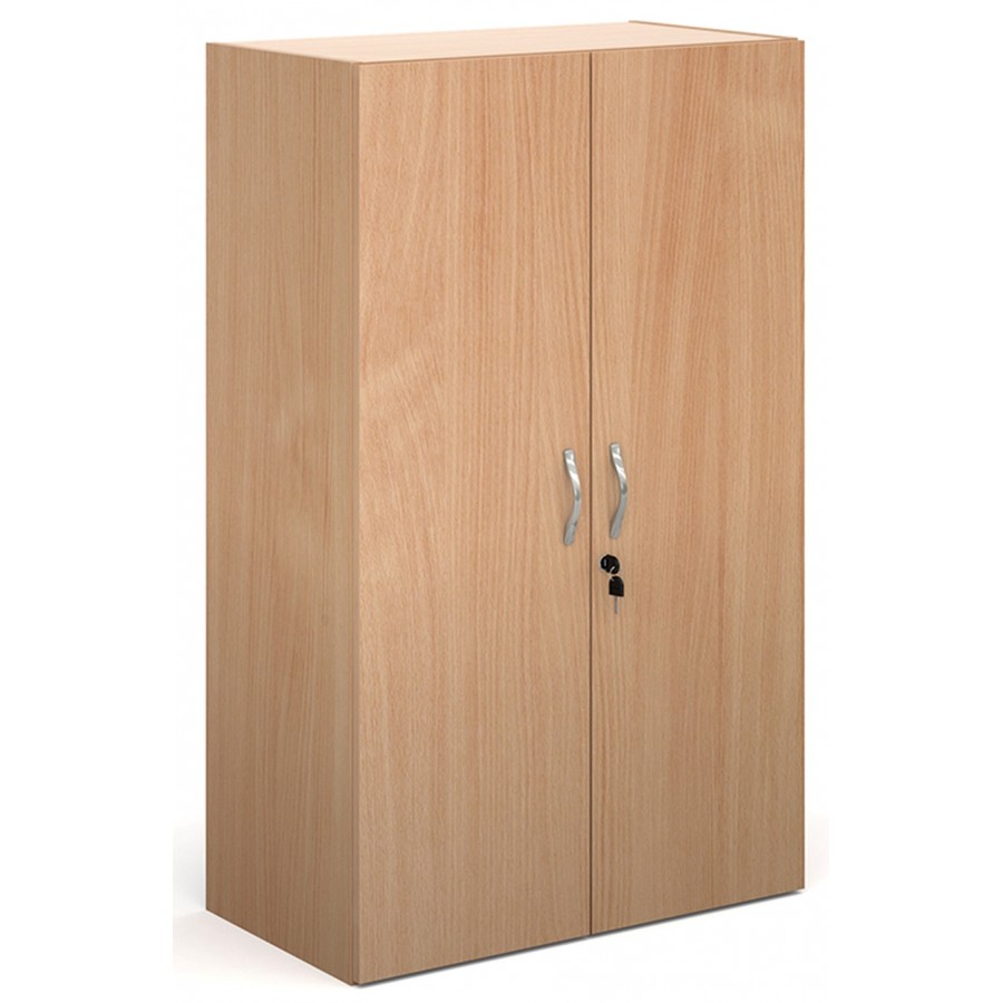 Contract 390mm Deep Wooden Office Double Door Cupboard